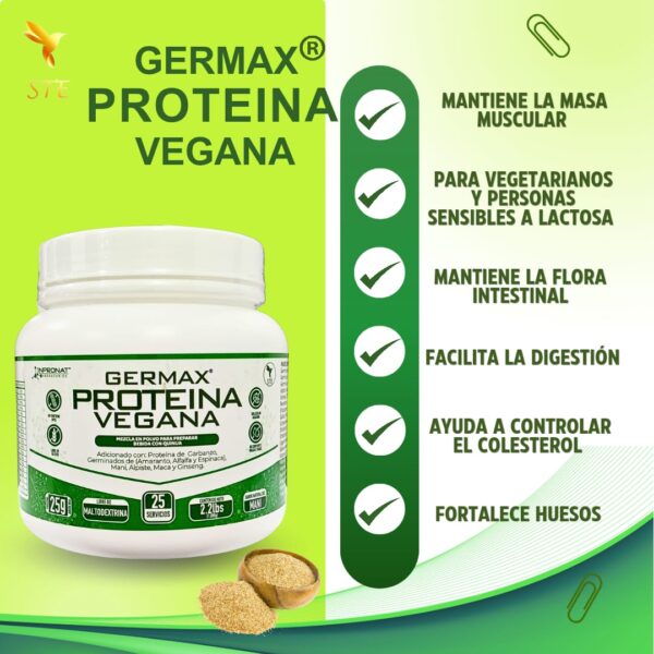 GERMAX PROTEINA VEGANA - Image 2